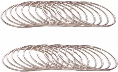 ZUMKA Metal Bangle Set(Pack of 24)