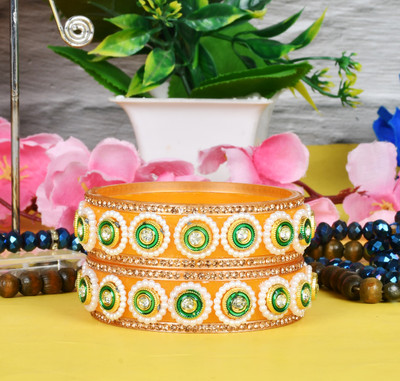 Bridal Plastic Bangle Set(Pack of 2)
