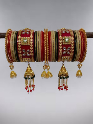AYSHA CREATION Metal Bangle Set