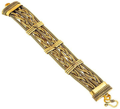 Sanaa Creations Brass Gold-plated Bracelet