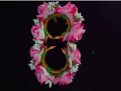 CRAFTSAI EXPORTS Fabric Bangle Set(Pack of 2)