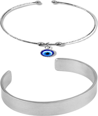 HouseOfCommon Metal, Alloy Bracelet(Pack of 2)