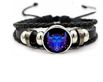 White Chimes Leather Bracelet