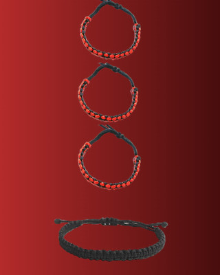 Dynamic Retail Global Dori Bangle Set(Pack of 4)