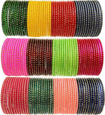 VAKANGAN Glass Bangle Set(Pack of 144)