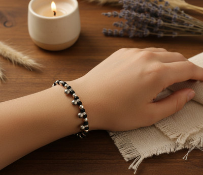 Gurjari Jewellers Brass Silver Bracelet