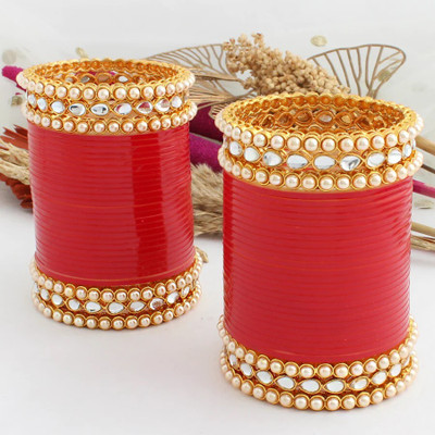 LYBASHINE Brass Cubic Zirconia Bangle Set