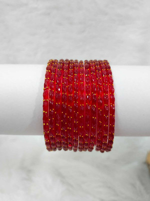 Zeraqi Glass Bangle(Pack of 12)