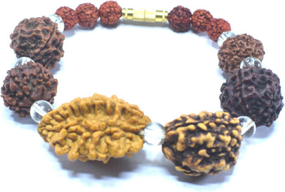 SPRIGEMS Wood Crystal Bracelet