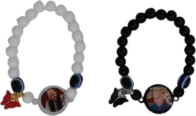 GURU JI CREATION Metal, Stone, Dori, Plastic Bracelet Set(Pack of 2)