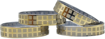 GoVika Glass Bangle Set(Pack of 4)