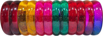 Rudra Glass Bangle(Pack of 6)
