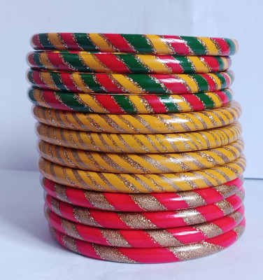 Lahti wala lac Lac Bangle Set(Pack of 12)