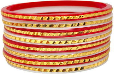 Ashia Retails Plastic Bangle(Pack of 8)