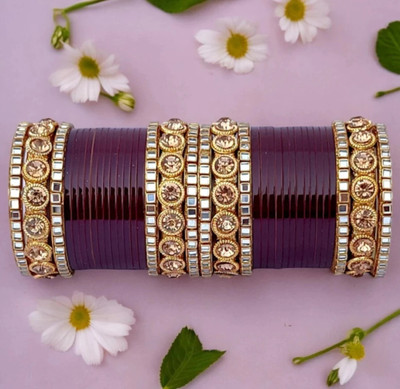 Chiming Plastic Bangle Set(Pack of 2)