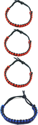 KINGSTYLEIMPEX Metal Charm Bracelet(Pack of 4)