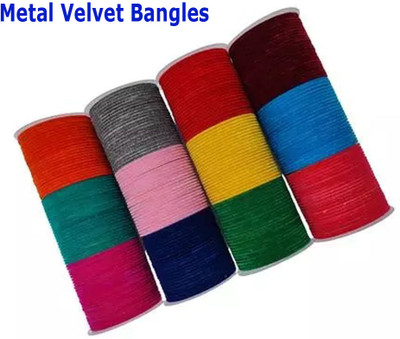 shyamaju Metal Bangle Set(Pack of 10)