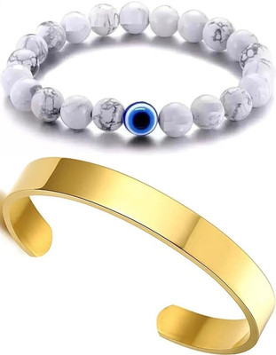 IKONKARR Stone, Evil Eye, Alloy Bracelet(Pack of 2)