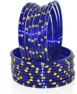 MADHAV ENTERPRISES Glass Bangle Set(Pack of 10)
