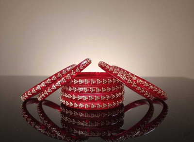 Royal Decoret Glass Bangle Set(Pack of 8)