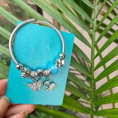 BEADzz Alloy, Stainless Steel Charm Bracelet