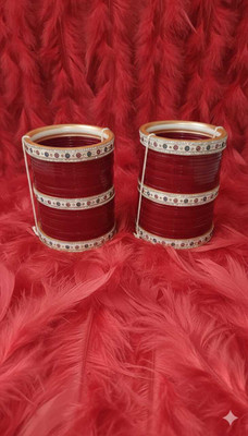 uzina Shell Bangle Set(Pack of 2)