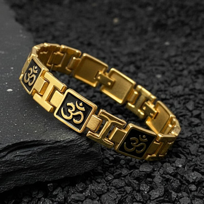 stylewind Stainless Steel Gold-plated Bracelet