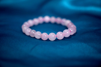 Rudramyst Rose Quartz Crystal Bracelet