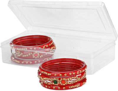 1st Time Glass Bangle Set(Pack of 6)