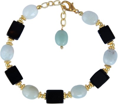 Pearlz Ocean Alloy Agate Gold-plated Bracelet