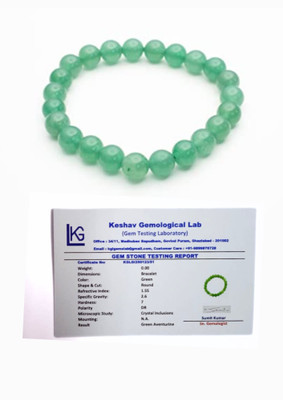 kuberCrystals Stone Crystal, Quartz,  Bracelet