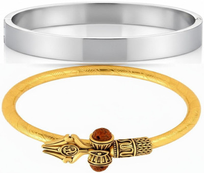 IKONKARR Stainless Steel Bracelet(Pack of 2)