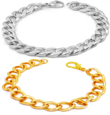 IKONKARR Alloy, Stainless Steel Bracelet(Pack of 2)