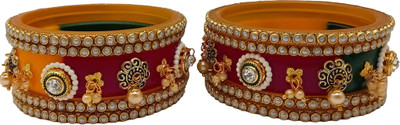 Rajwadi Plastic Bangle Set(Pack of 10)