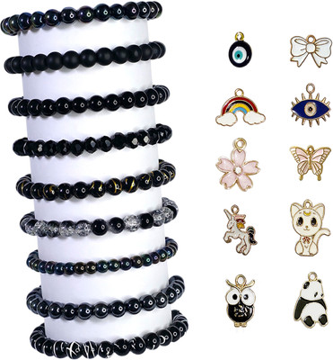 REGLET Glass Charm Bracelet(Pack of 9)