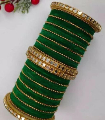 ZADLAXAR Metal Zircon Bangle Set