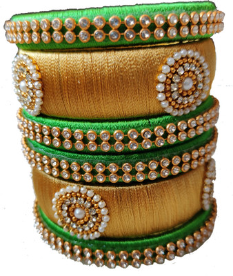 SiirAaka Plastic Bangle Set(Pack of 6)