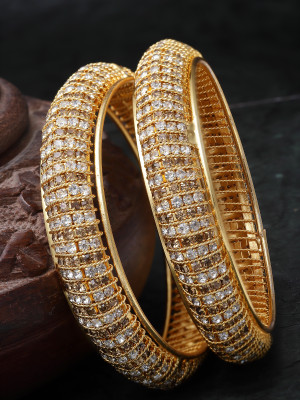 Sukkhi Alloy Gold-plated Bangle Set(Pack of 2)