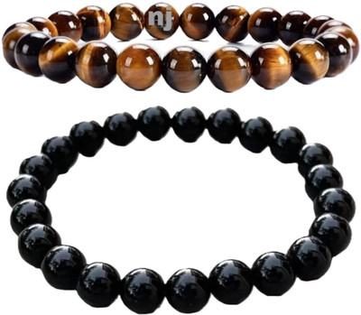 IKONKARR Brass, Stone, Crystal, Plastic Bracelet(Pack of 2)