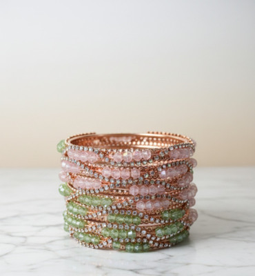 MLC Alloy Bangle Set(Pack of 8)