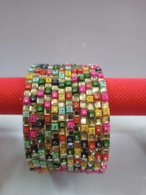 MHIR Glass Bangle Set(Pack of 12)