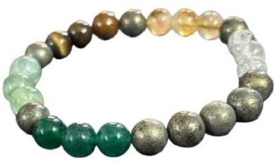Astro Facts Pyrite Beads, Crystal Bracelet