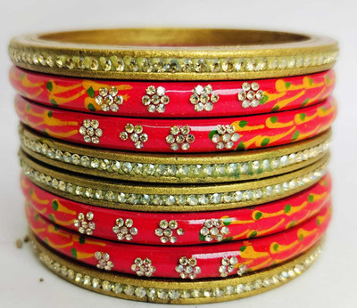 Ladiesstop Lac Bangle Set(Pack of 8)