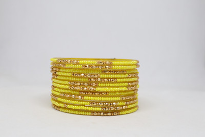 chirag Glass Bangle(Pack of 10)