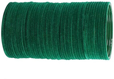 XOZTI Metal, Fabric Bangle Set(Pack of 10)