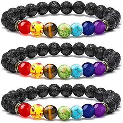 HouseOfCommon Stone Bracelet Set(Pack of 3)