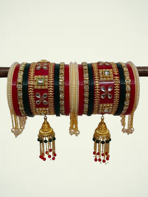 AYSHA CREATION Metal Bangle Set