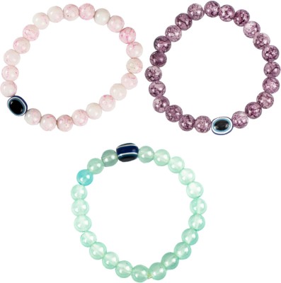 FHeights Crystal Charm Bracelet(Pack of 3)