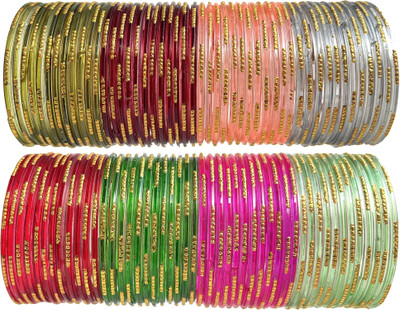 VAKANGAN Glass Bangle Set(Pack of 96)