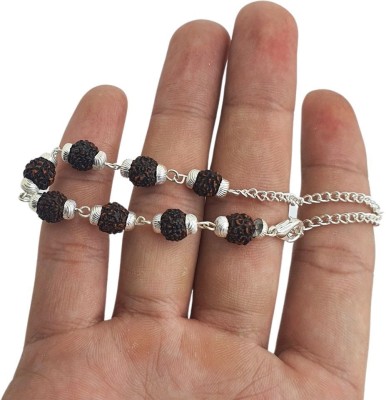 HAPPY CREATION Brass, Alloy Beads Silver Bracelet